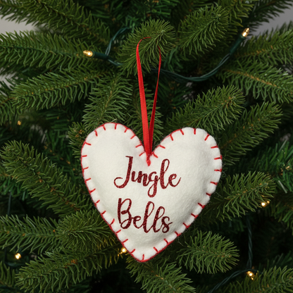 "Jingle Bells" Small Christmas Tree Decoration