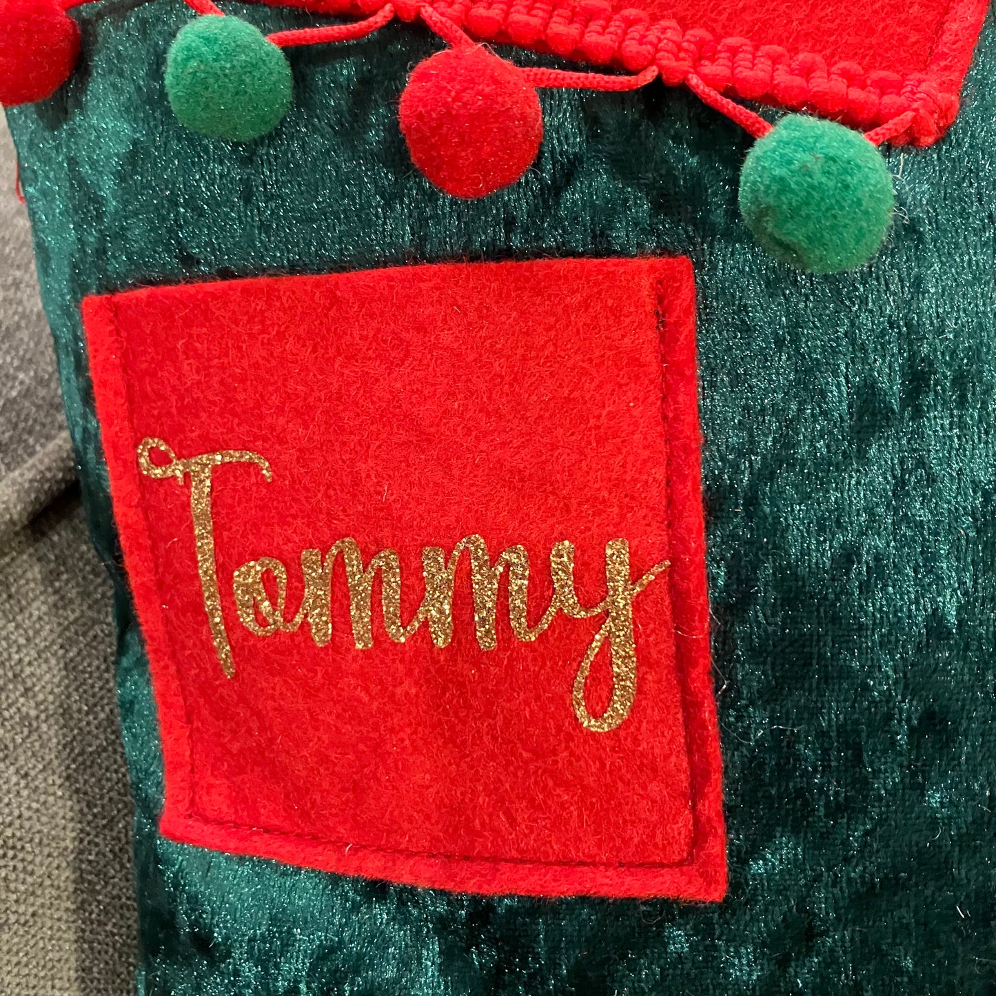Personalised Elf Jumper Book Cushion