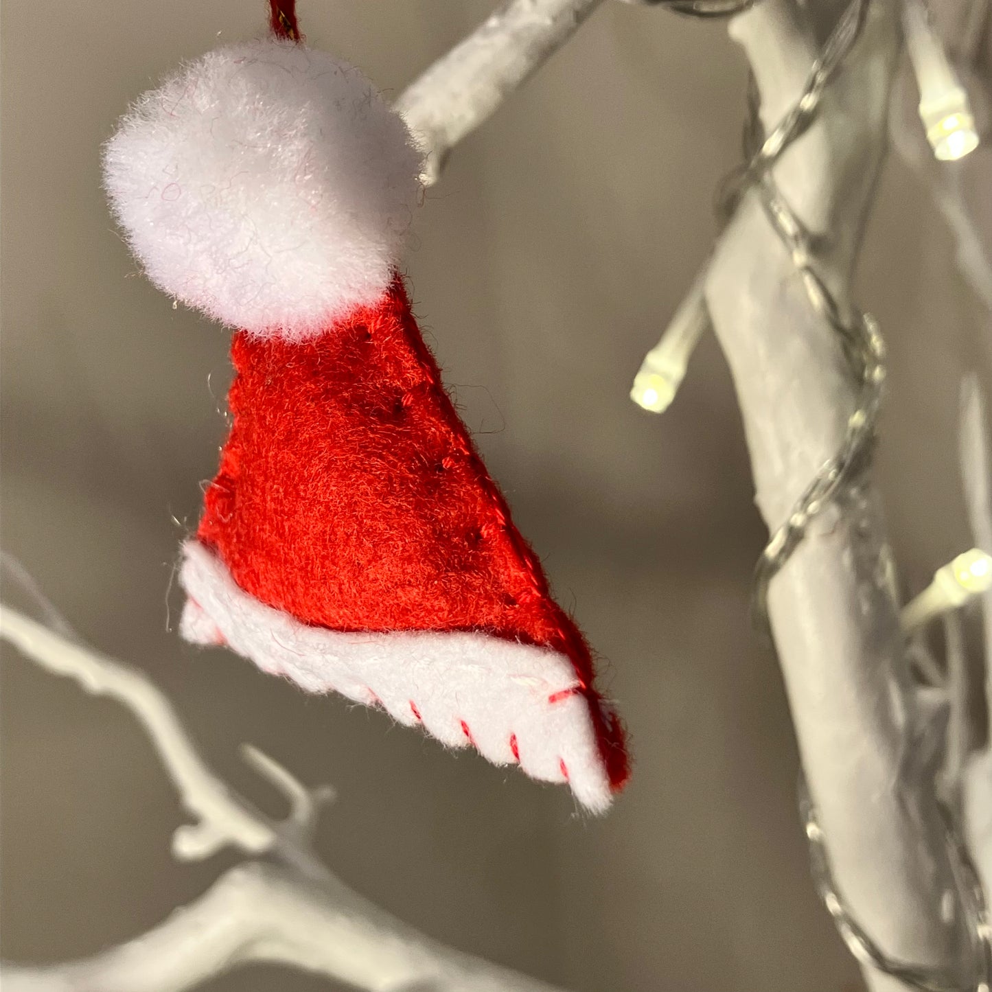 Santa Hat Small Christmas Tree Decoration