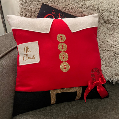 Mr Claus Children's Book Cushion