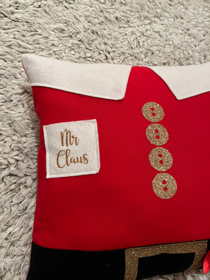 Mr Claus Children's Book Cushion