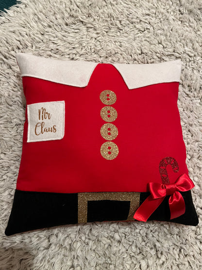 Mr Claus Children's Book Cushion